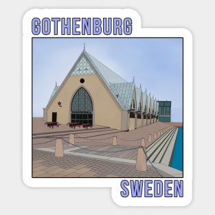 Gothenburg Sweden Scandinavian Sticker